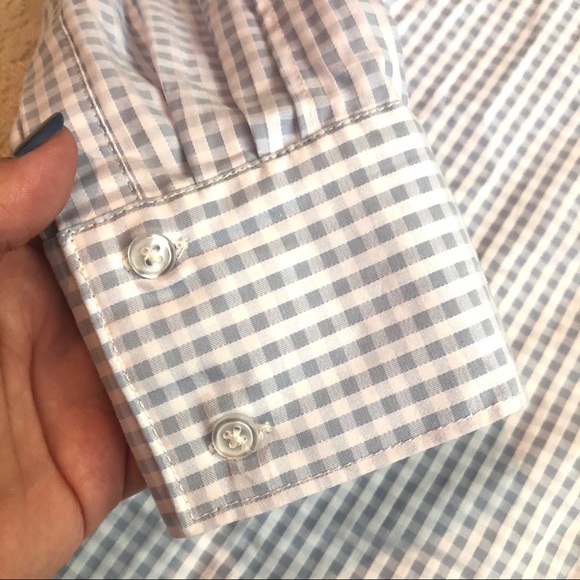 Tyler Boe Men’s checked button up shirt - Picture 4 of 8